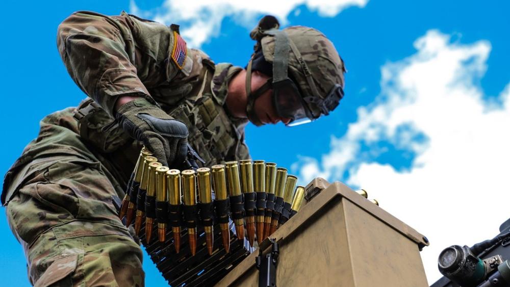 Soldiers assigned to 1st Squadron, 2nd Cavalry Regiment conduct gunnery training at the Grafenwohr Training Area, photo by Orion Magnuson/U.S. Army