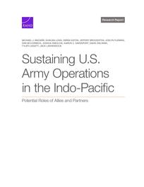 Cover: Sustaining U.S. Army Operations in the Indo-Pacific