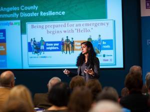 Anita Chandra giving a presentation. Photo by Diane Baldwin/RAND Corporation