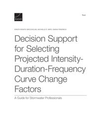 Cover: Decision Support for Selecting Projected Intensity-Duration-Frequency Curve Change Factors