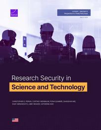 Cover: Research Security in Science and Technology