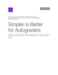 Cover: Simpler Is Better for Autograders