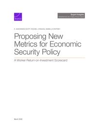 Cover: Proposing New Metrics for Economic Security Policy