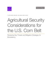 Cover: Agricultural Security Considerations for the U.S. Corn Belt