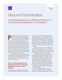 Cover: Beyond Incarceration