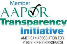 Member American Association for Public Opinion Research (AAPOR) Transparency Initiative Logo